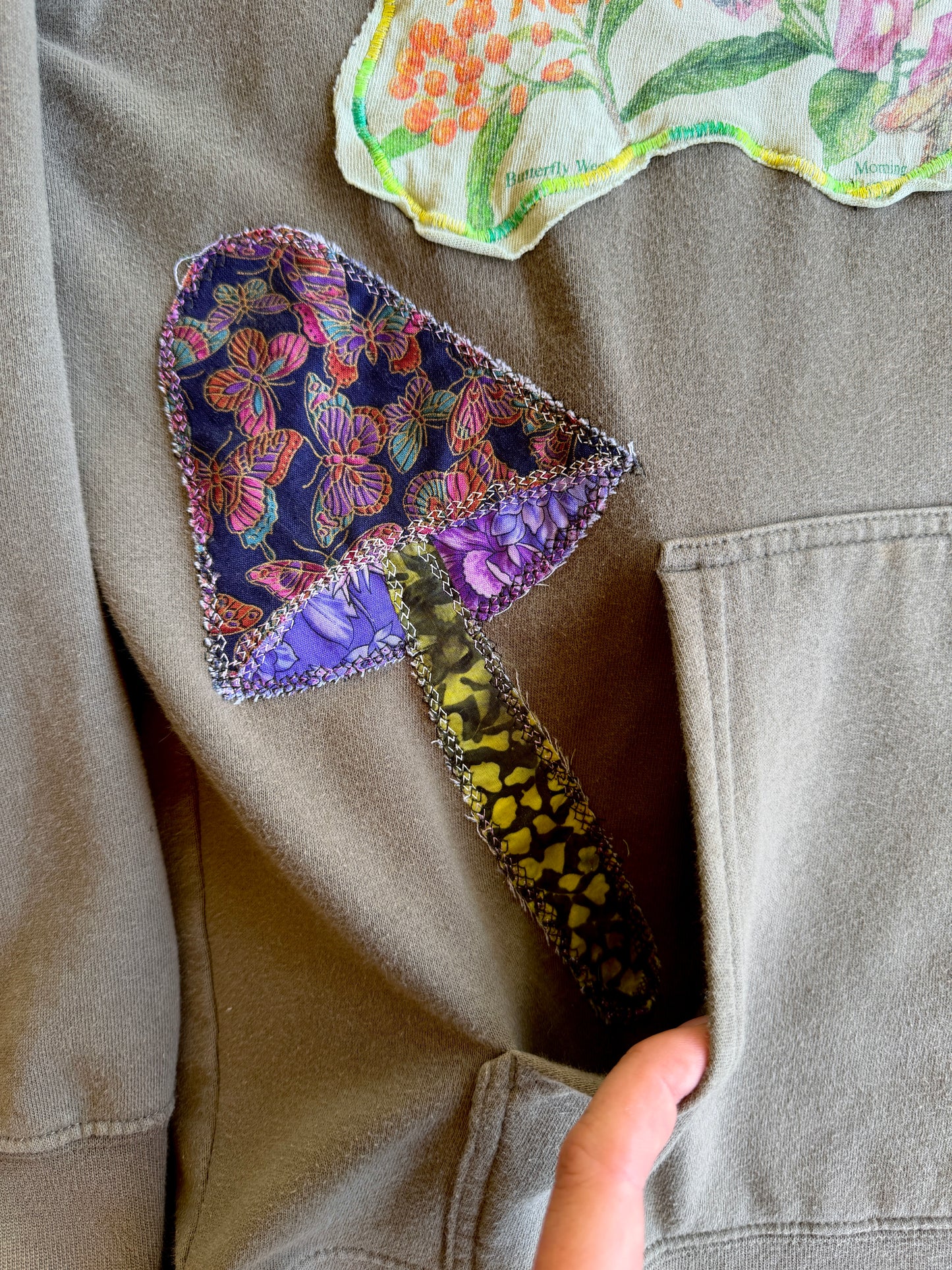 Fairy garden hoodie
