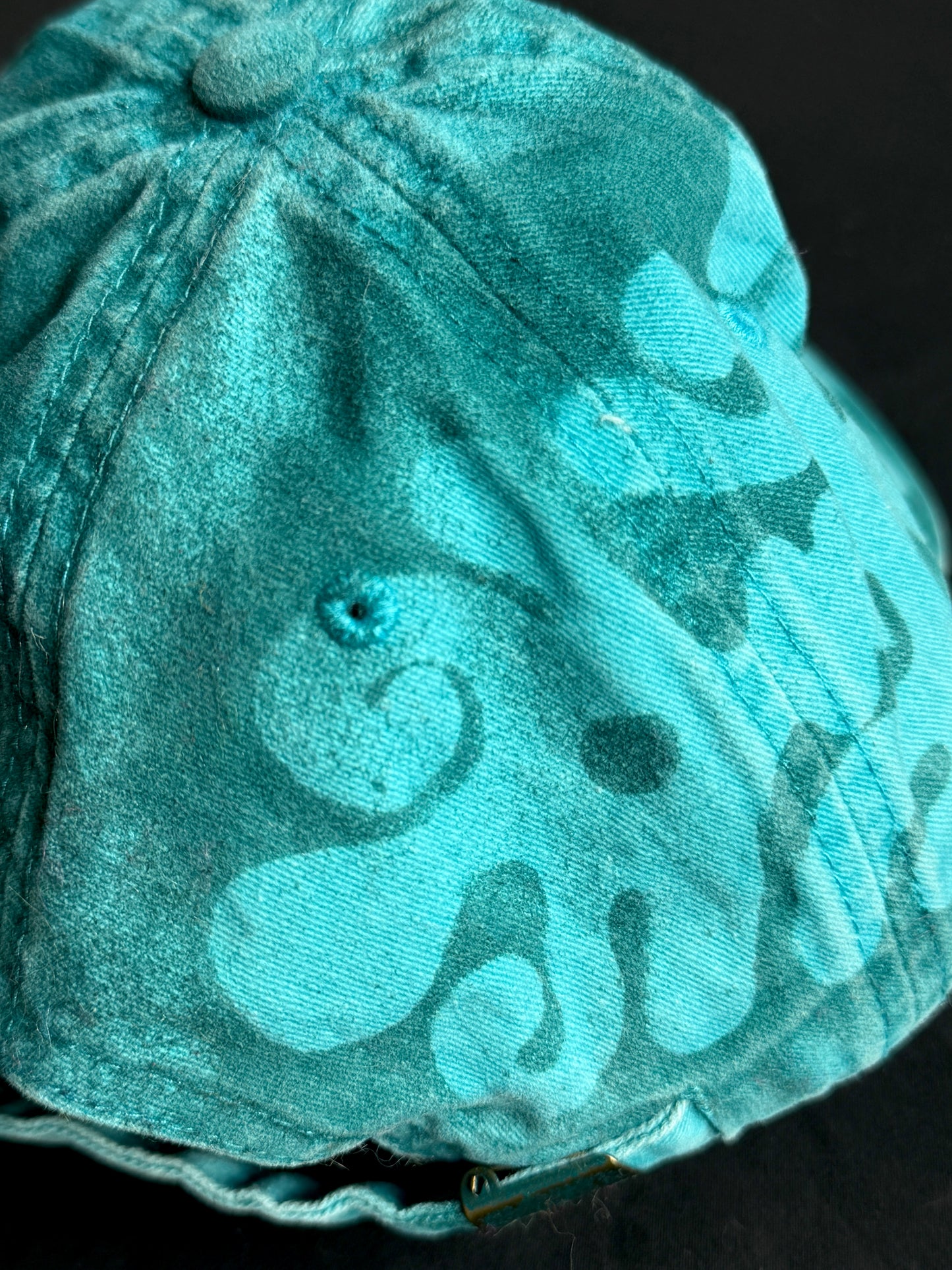 Upcycled Eyeball Sigil Hat