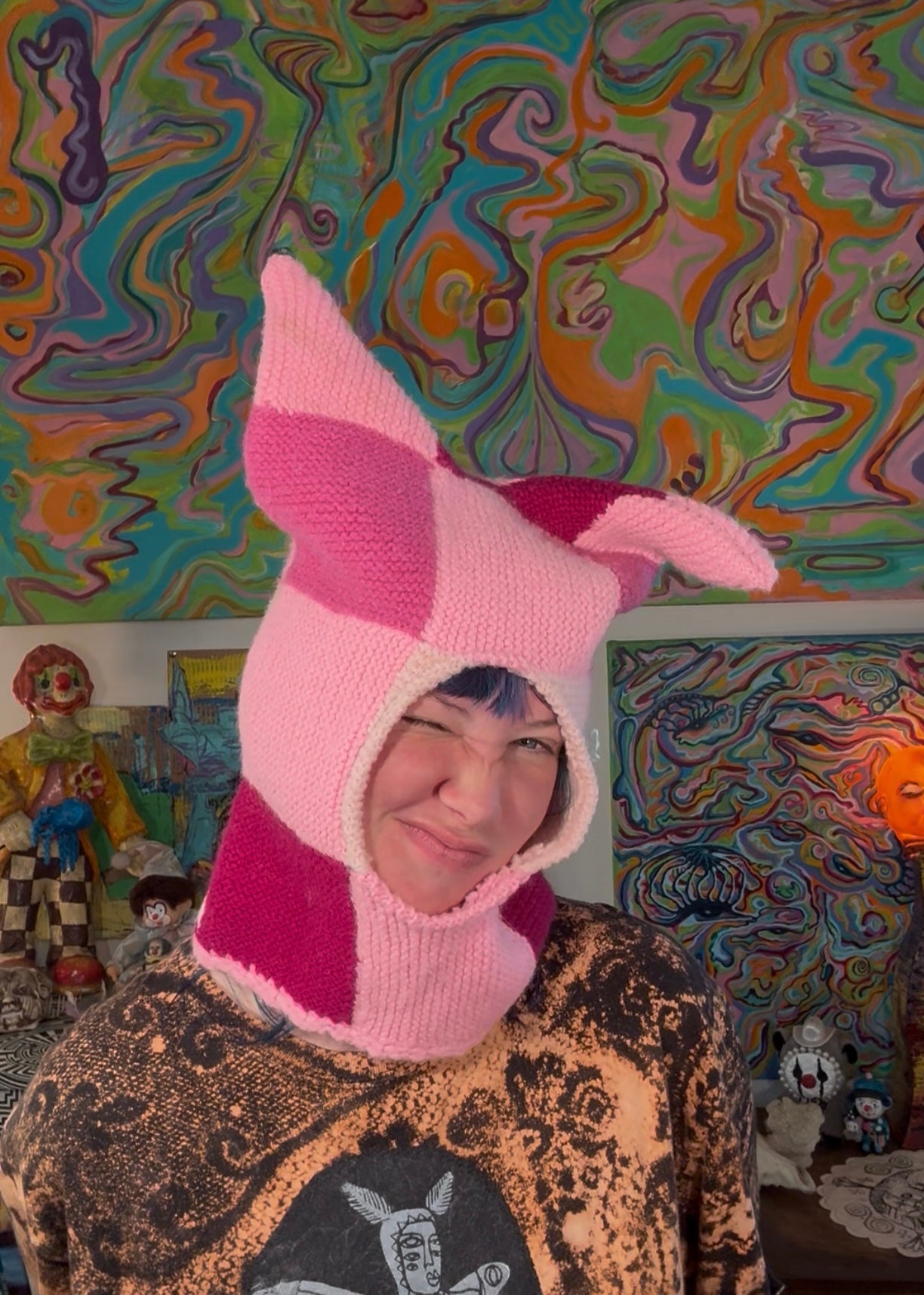 Crochet mask