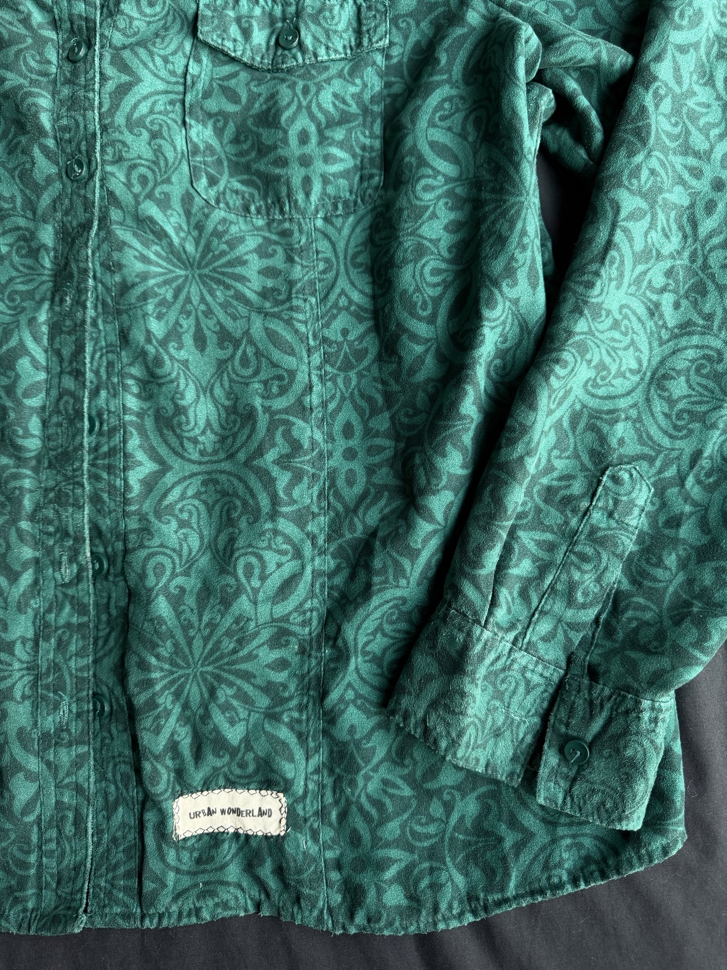 Clown mushroom button up