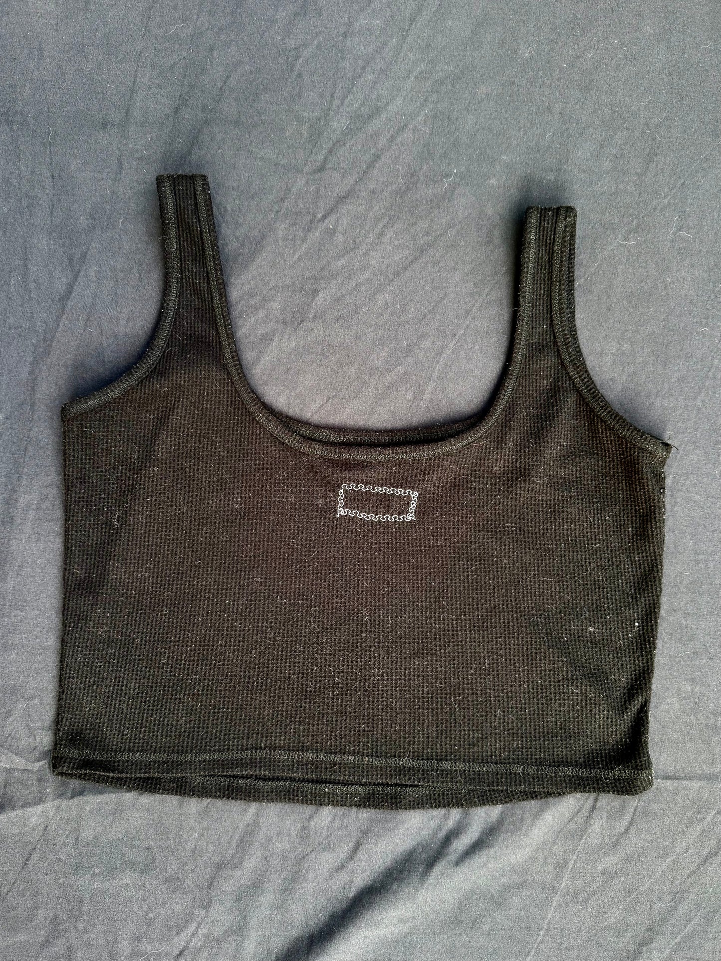 Shape patch tank top