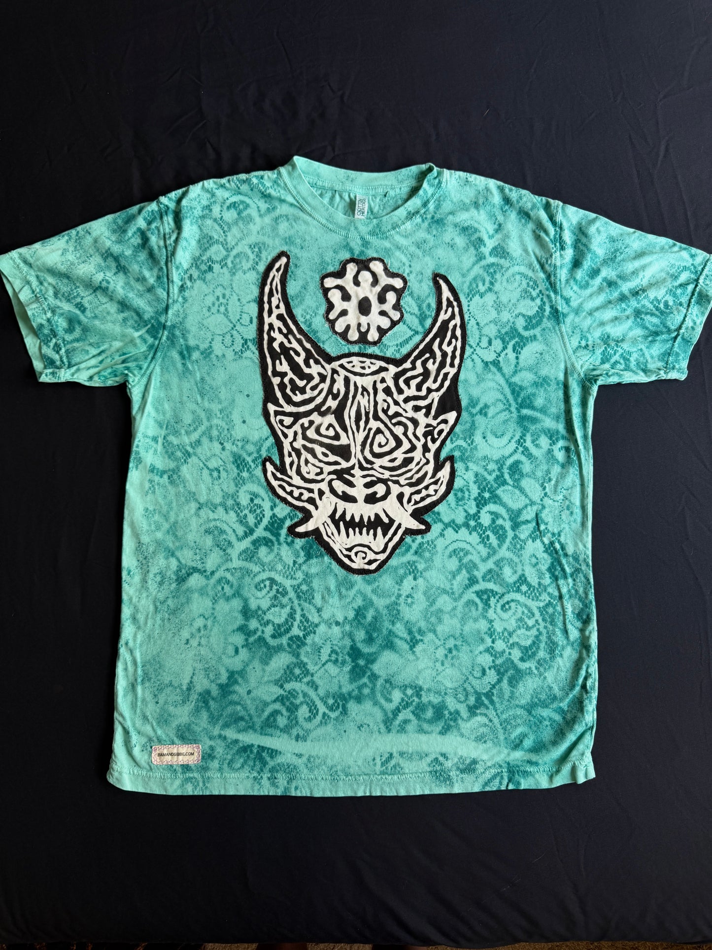 ONI swirl lace t-shirt