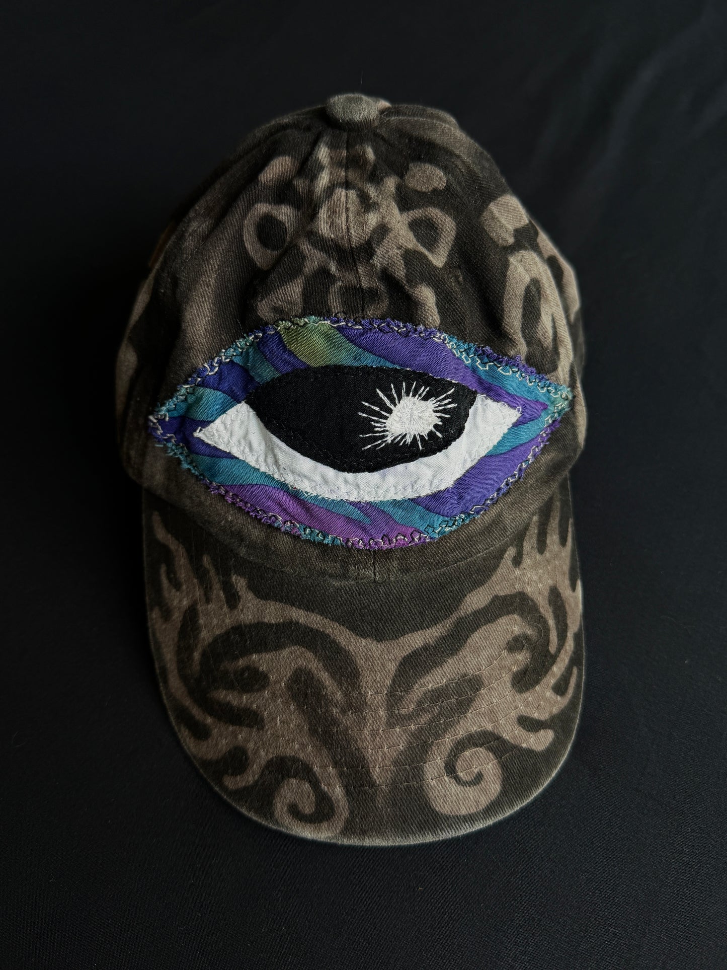 Upcycled Eyeball Shape Hat