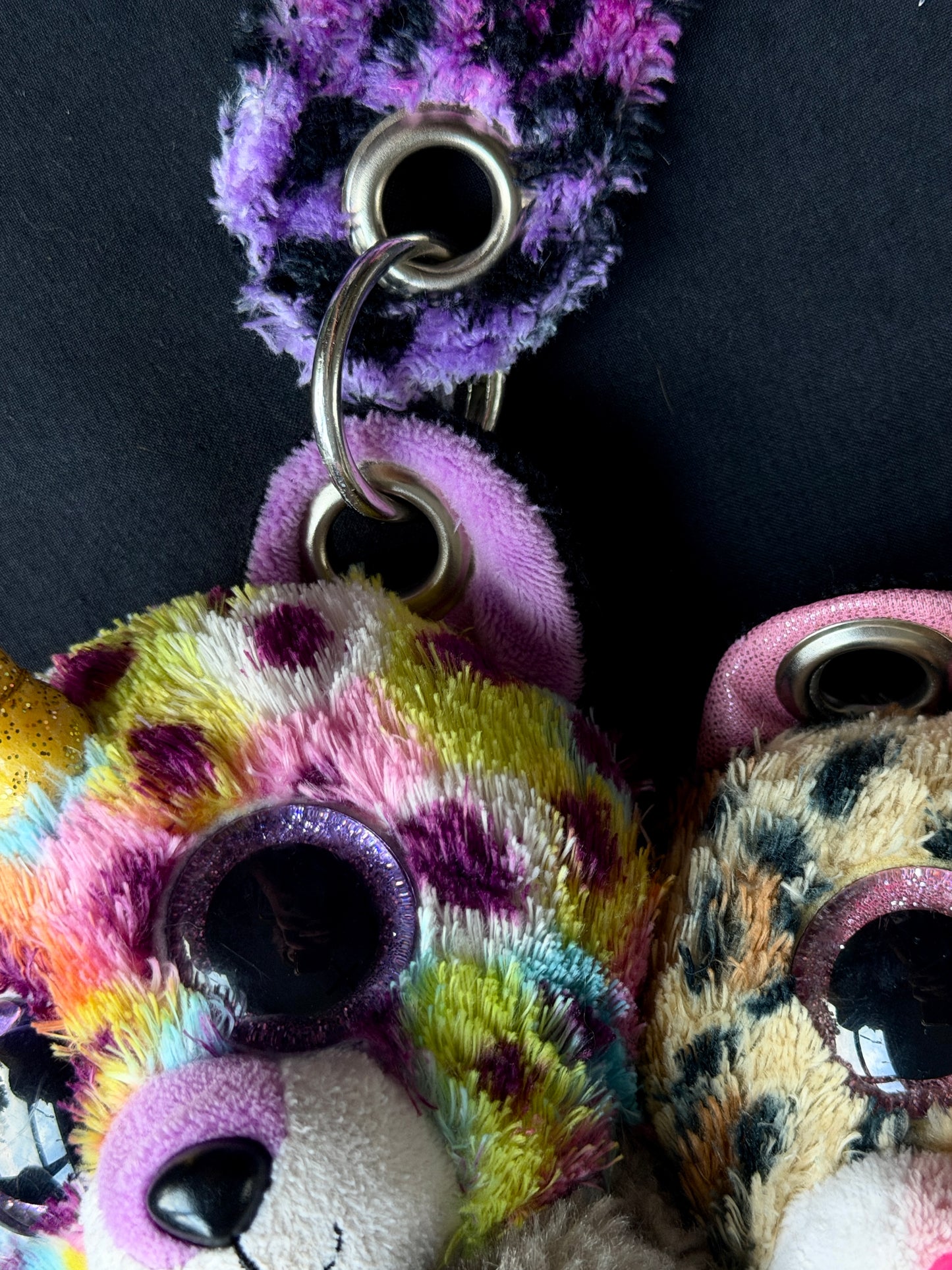 Unicorn + leopard + seal hybrid side bag