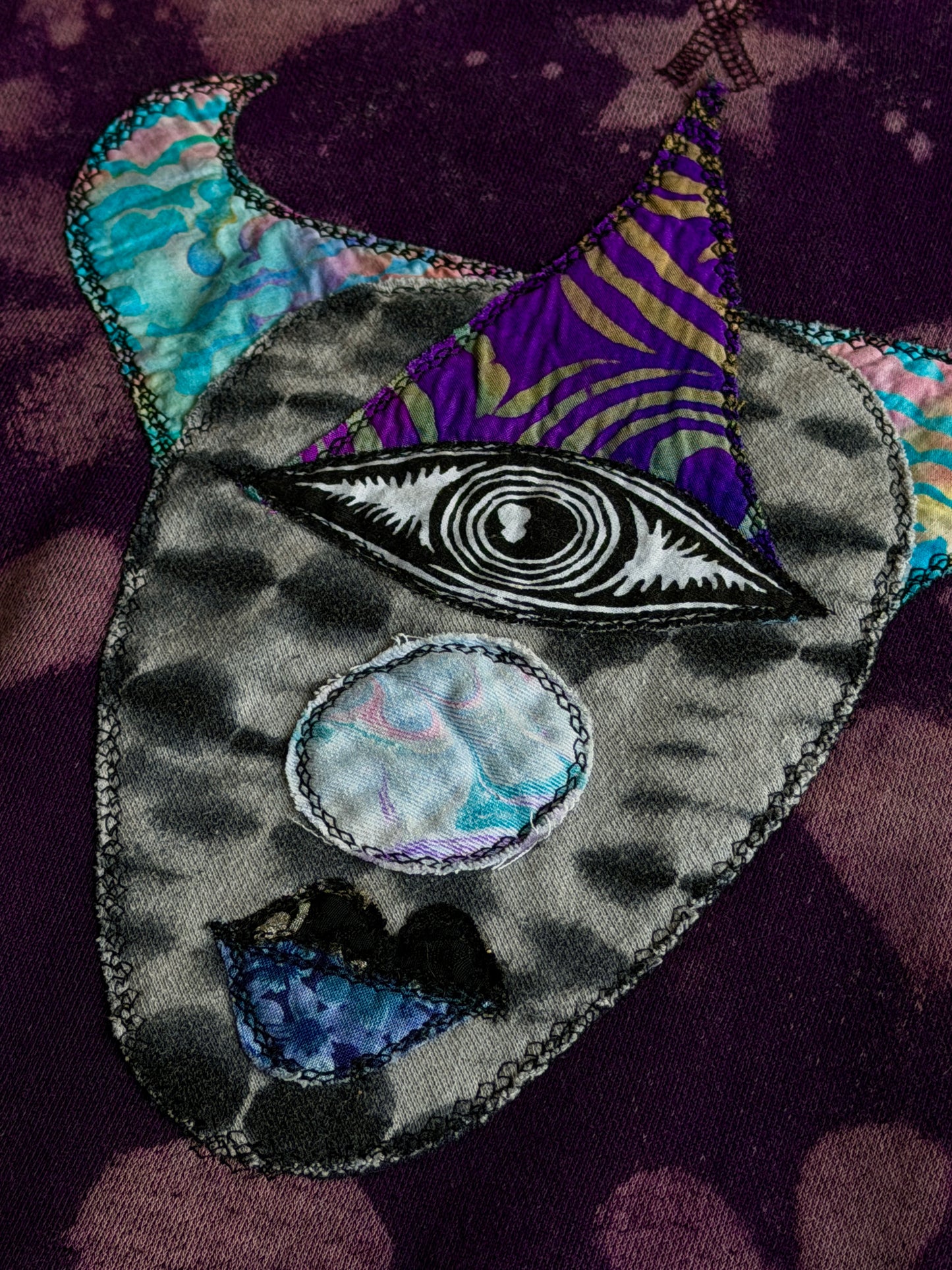 Cyclops clown crewneck