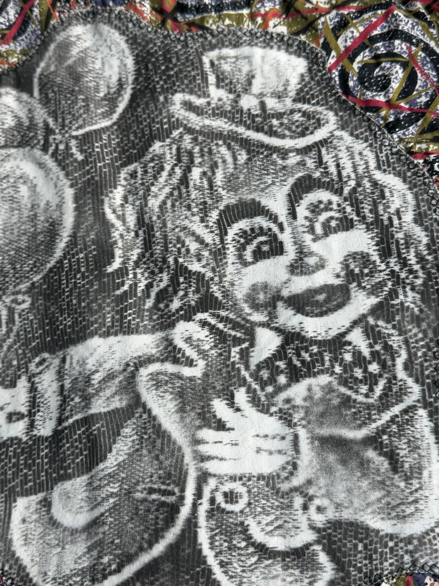 Clown button up short sleeve
