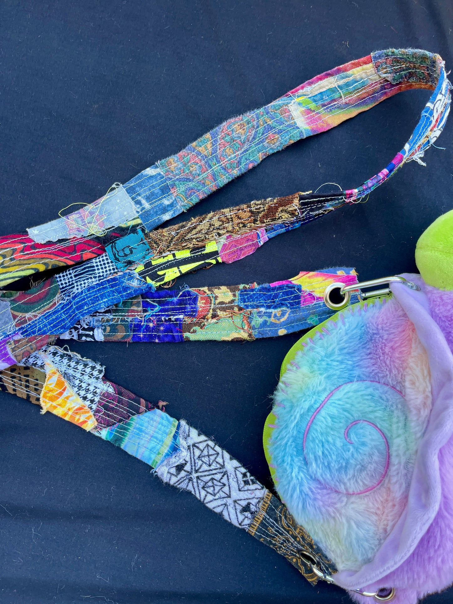 Snail + turtle hybrid side bag