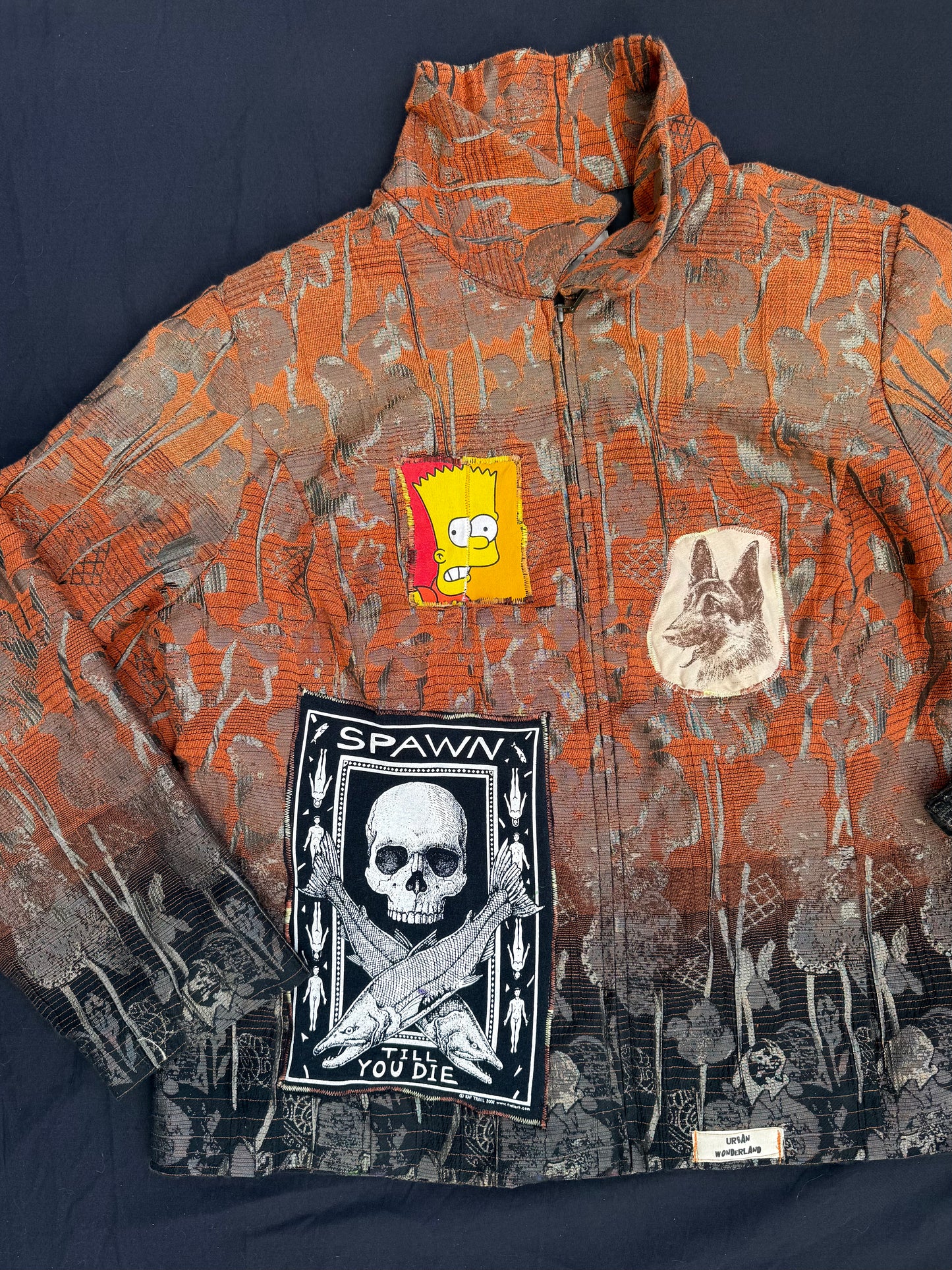 Baby head patch jacket