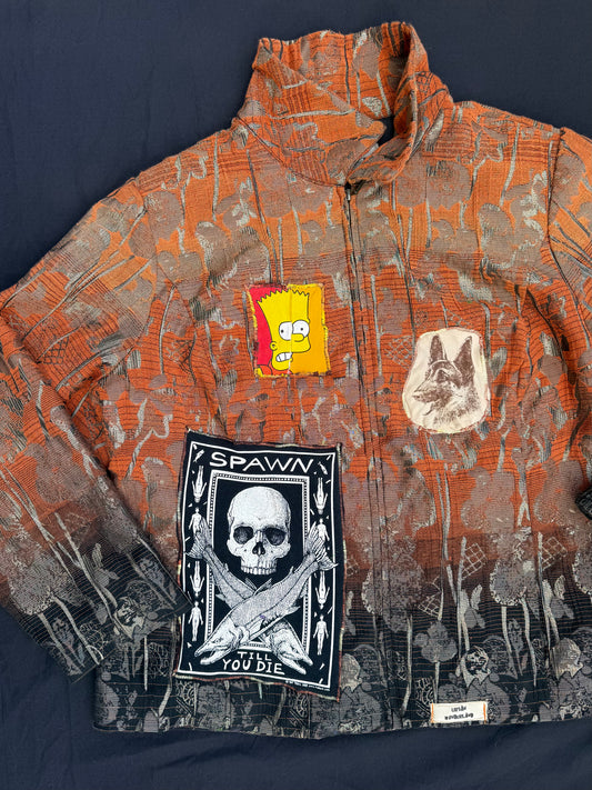 Baby head patch jacket