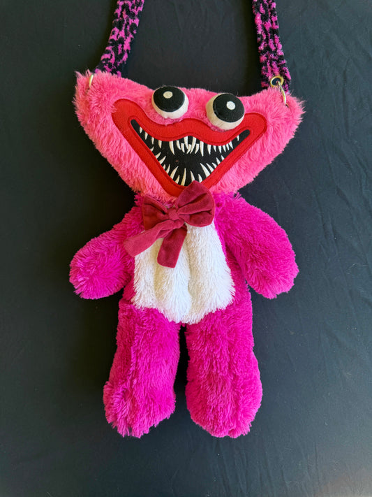 Poppy Playtime + teddy bear side bag