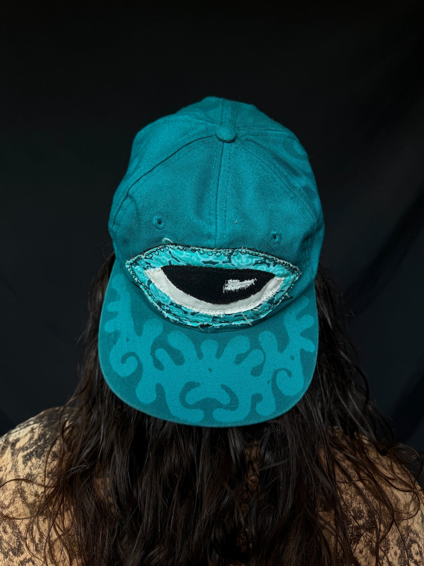 Upcycled Eyeball Sigil Hat