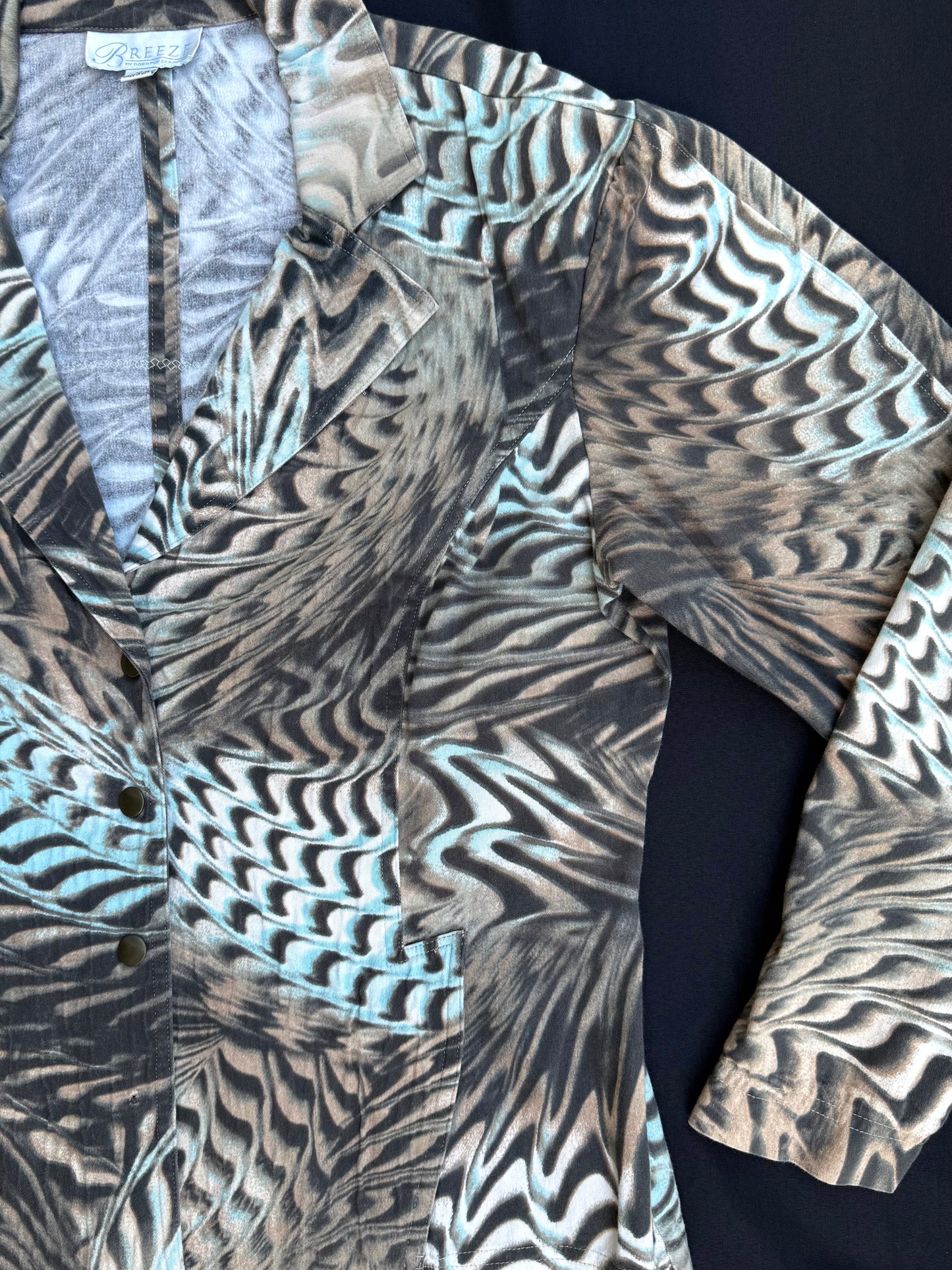 Trippy tipper jacket