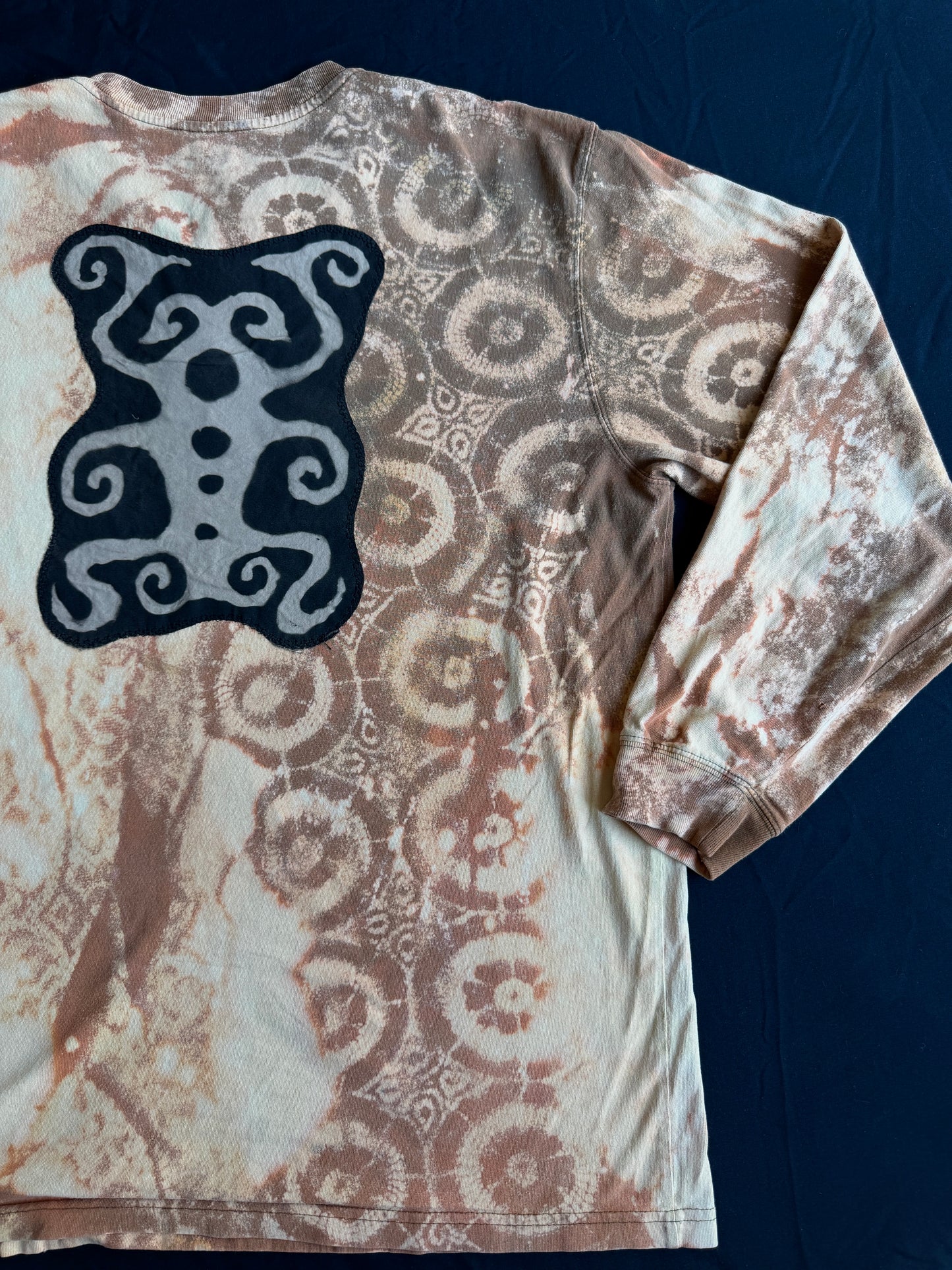 Snail carhartt bleach dyed long sleeve