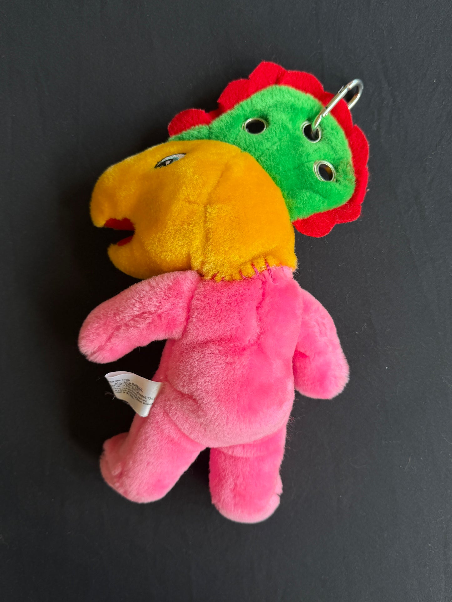 Dinosaur + pink panther keychain buddy