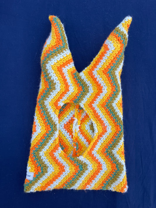 Double stuffed crochet mask