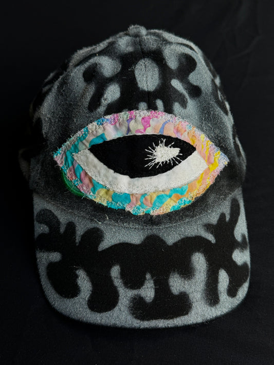 Upcycled Eyeball Shape Hat