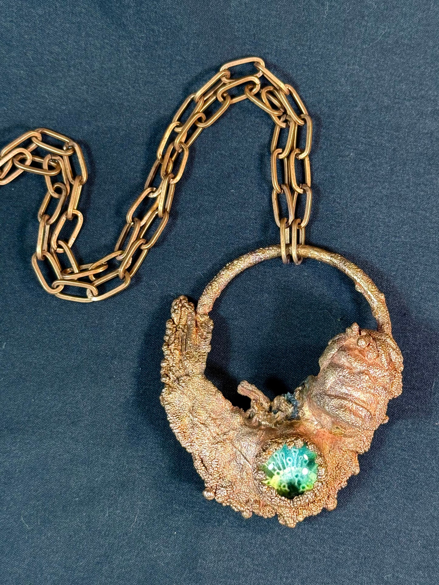 Hulk shrimp with uranium glass cab