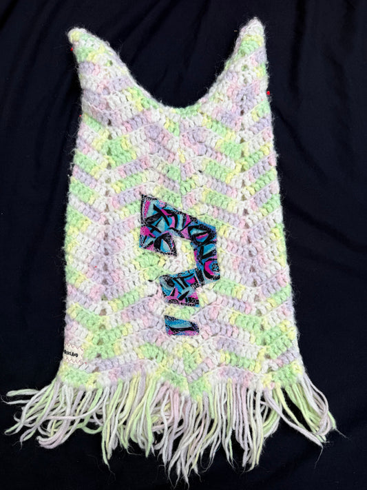 Crochet mask with tipper ?