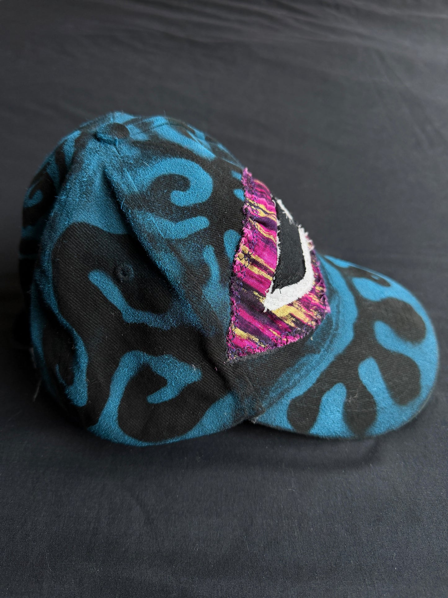 Upcycled Eyeball Shape Hat