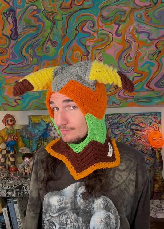 Crochet mask
