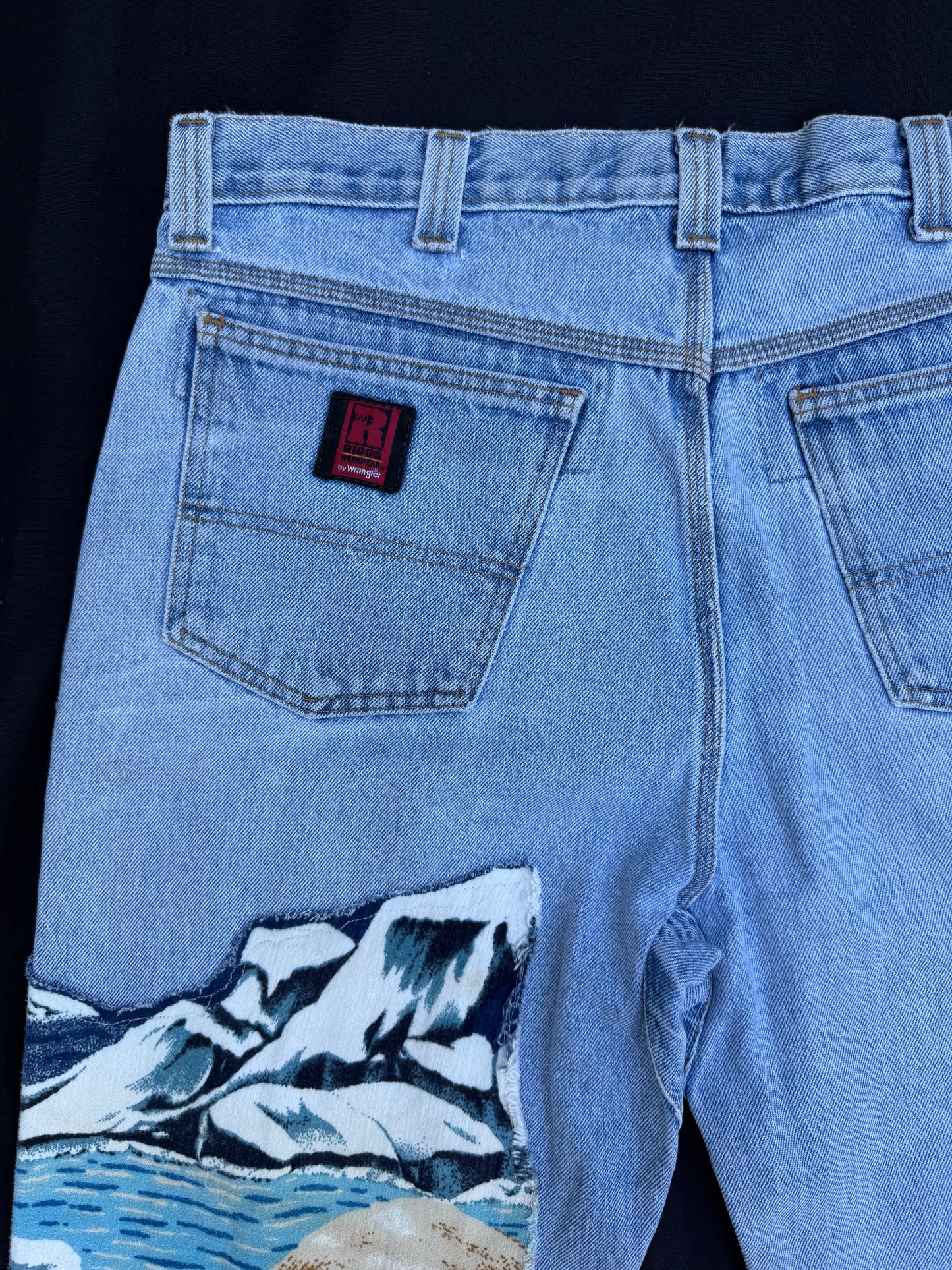 Polar bear vintage jeans