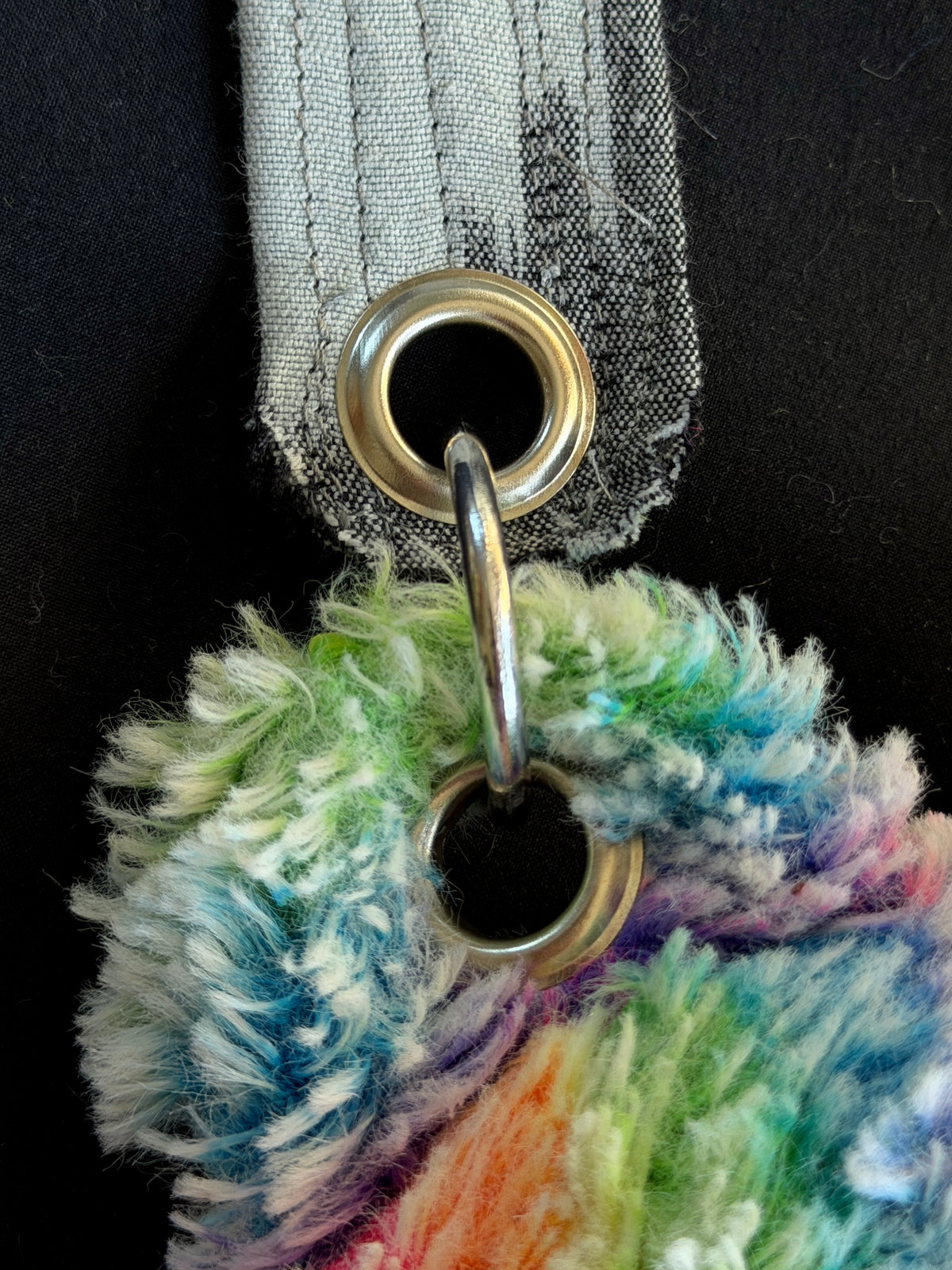 Koala + rainbow llama hybrid side bag