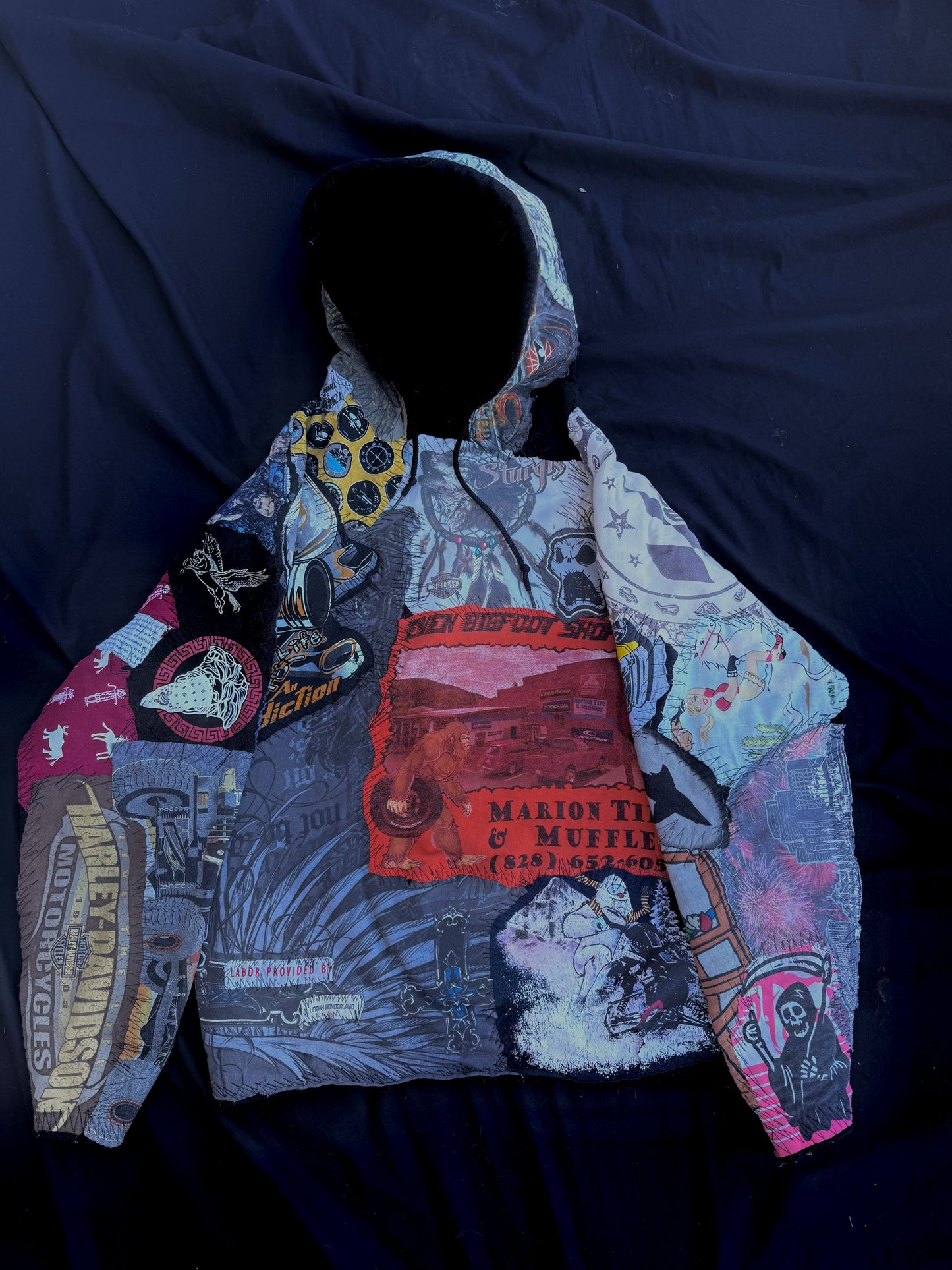 Biker hoodie