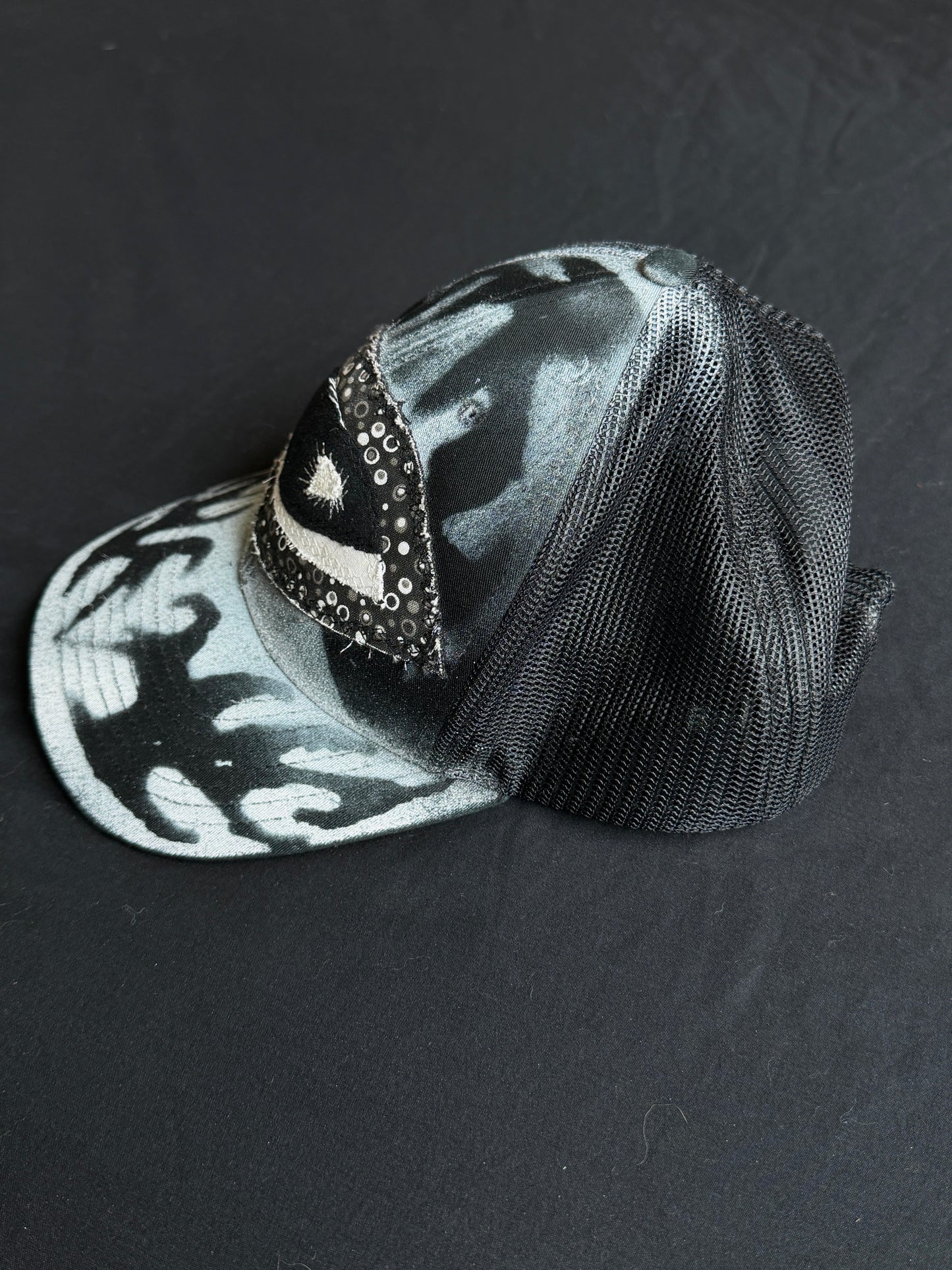 Upcycled Eyeball Shape Hat