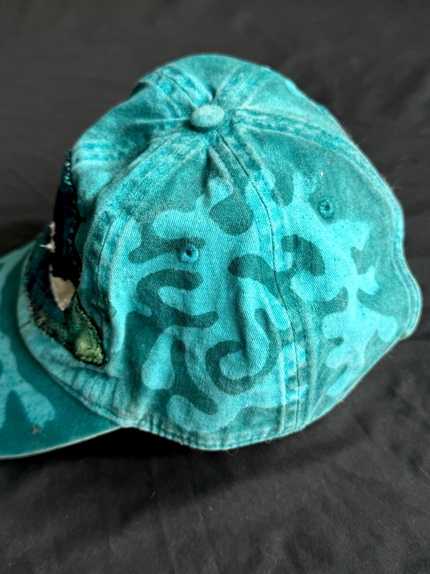 Upcycled Eyeball Sigil Hat