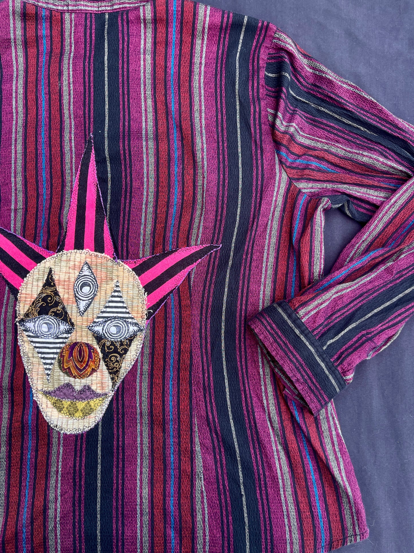 Punk clown button up