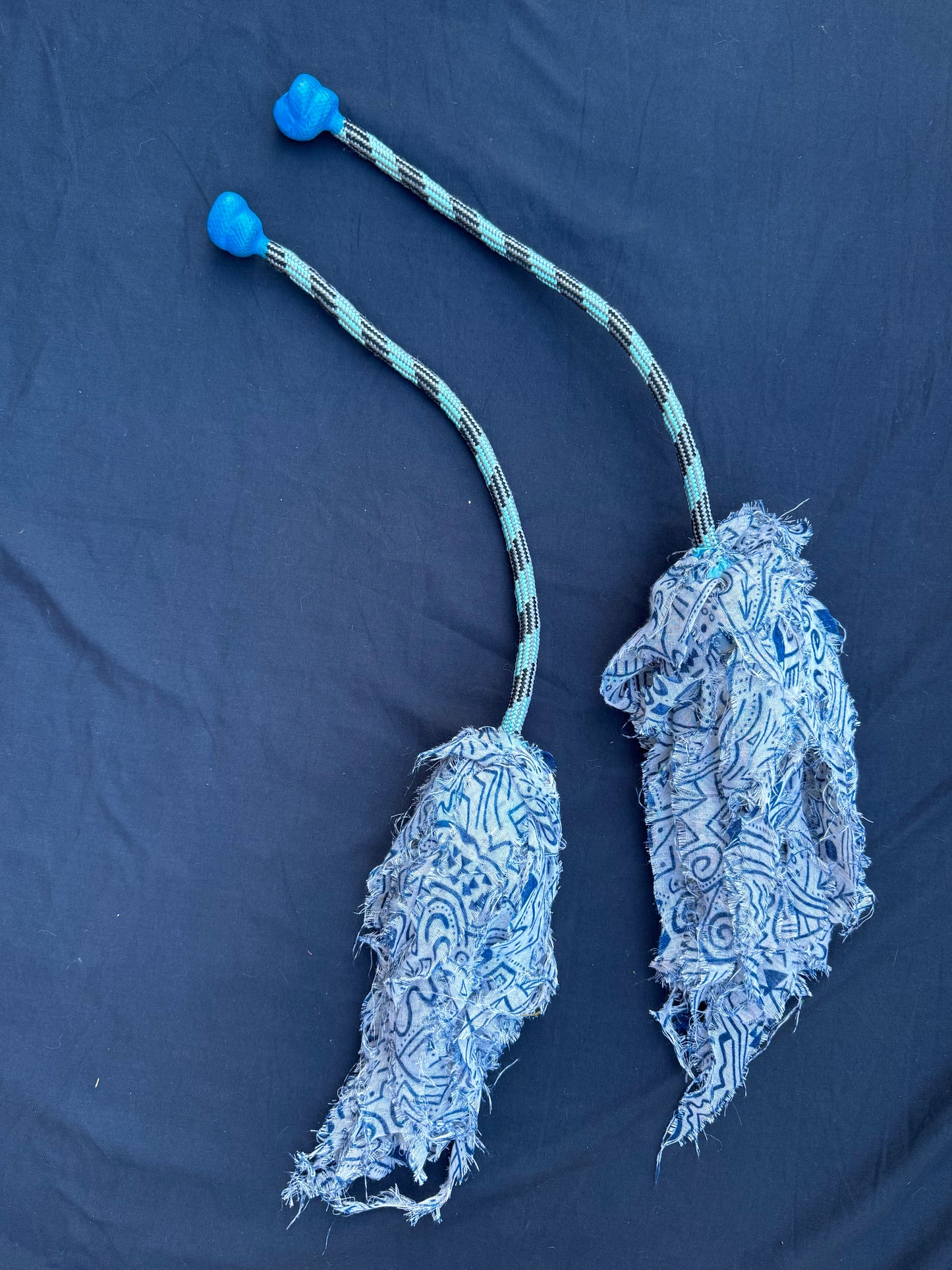 Flowy tassel poi