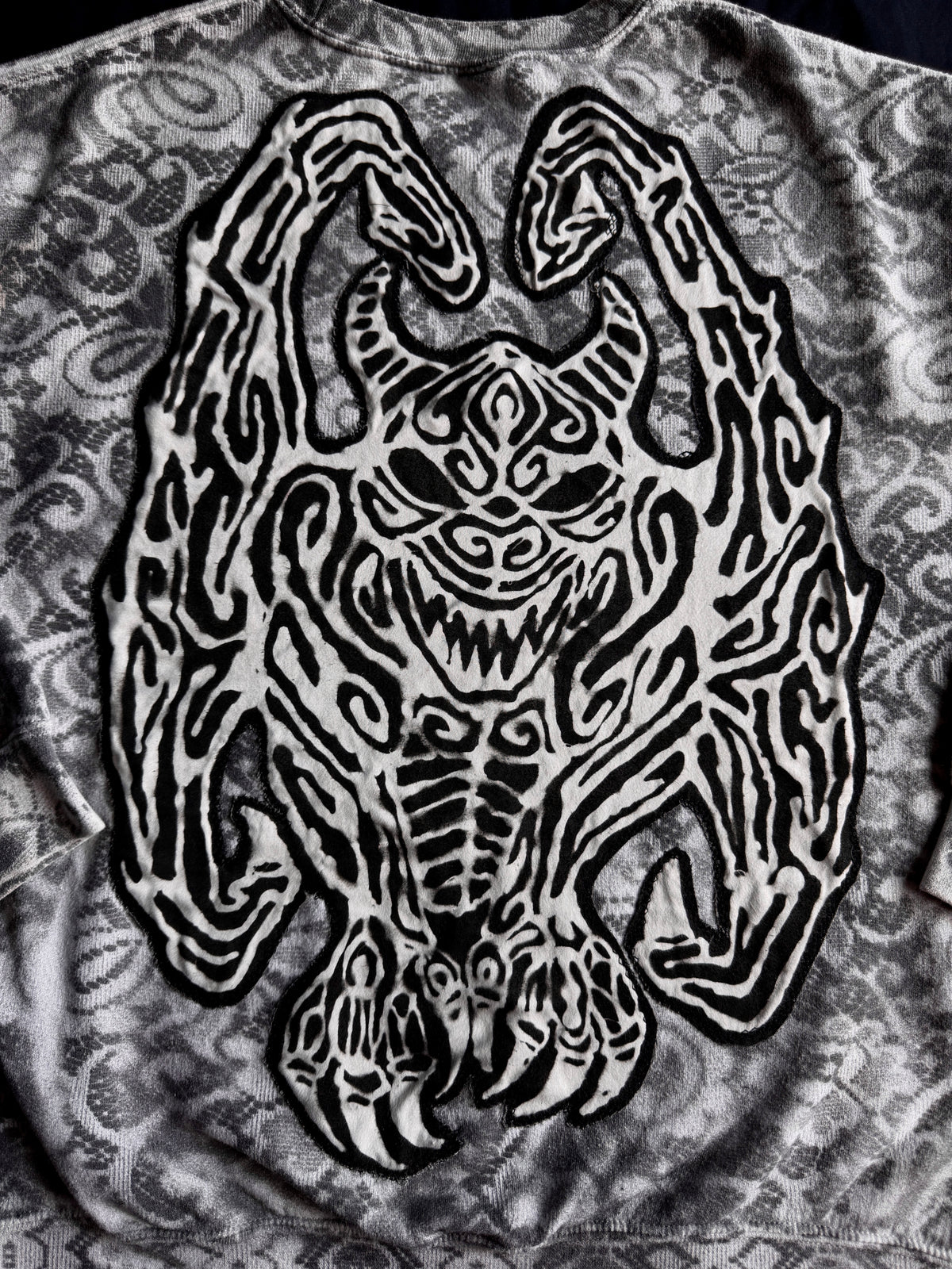 Gargoyle New Orleans chain crewneck
