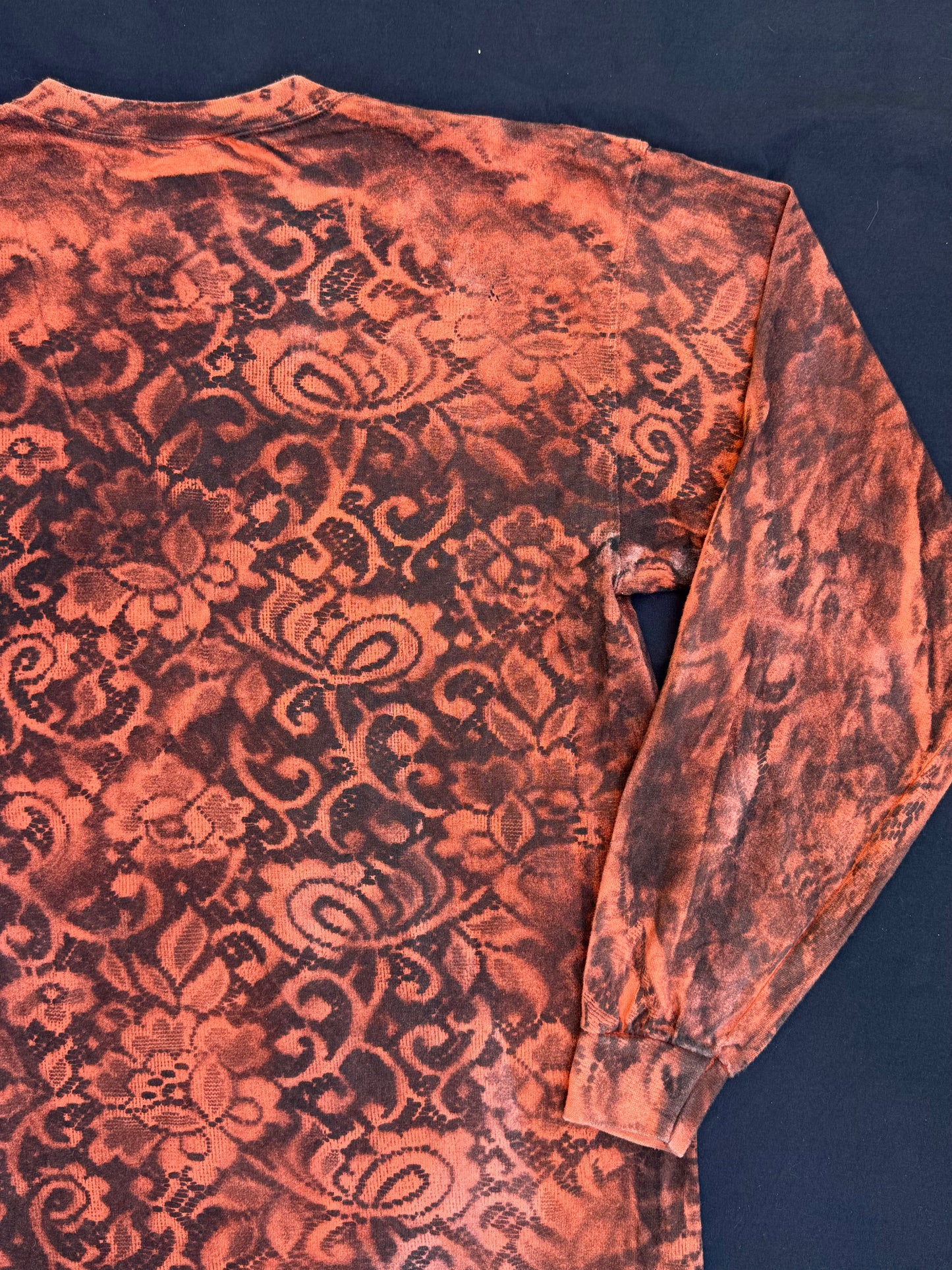 Flower boy patch spray painted shirt