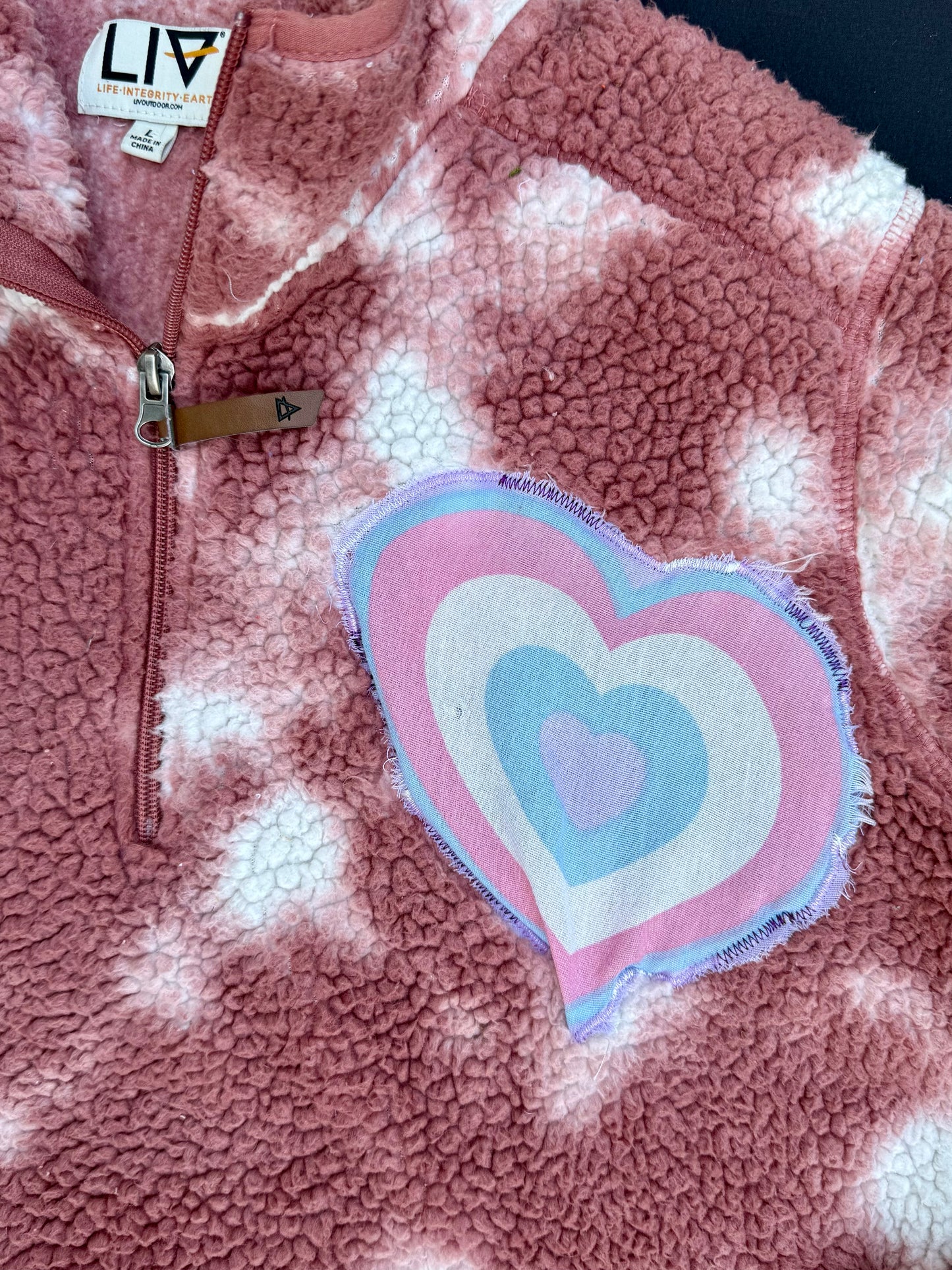 Blossom tie dye sweatshirt