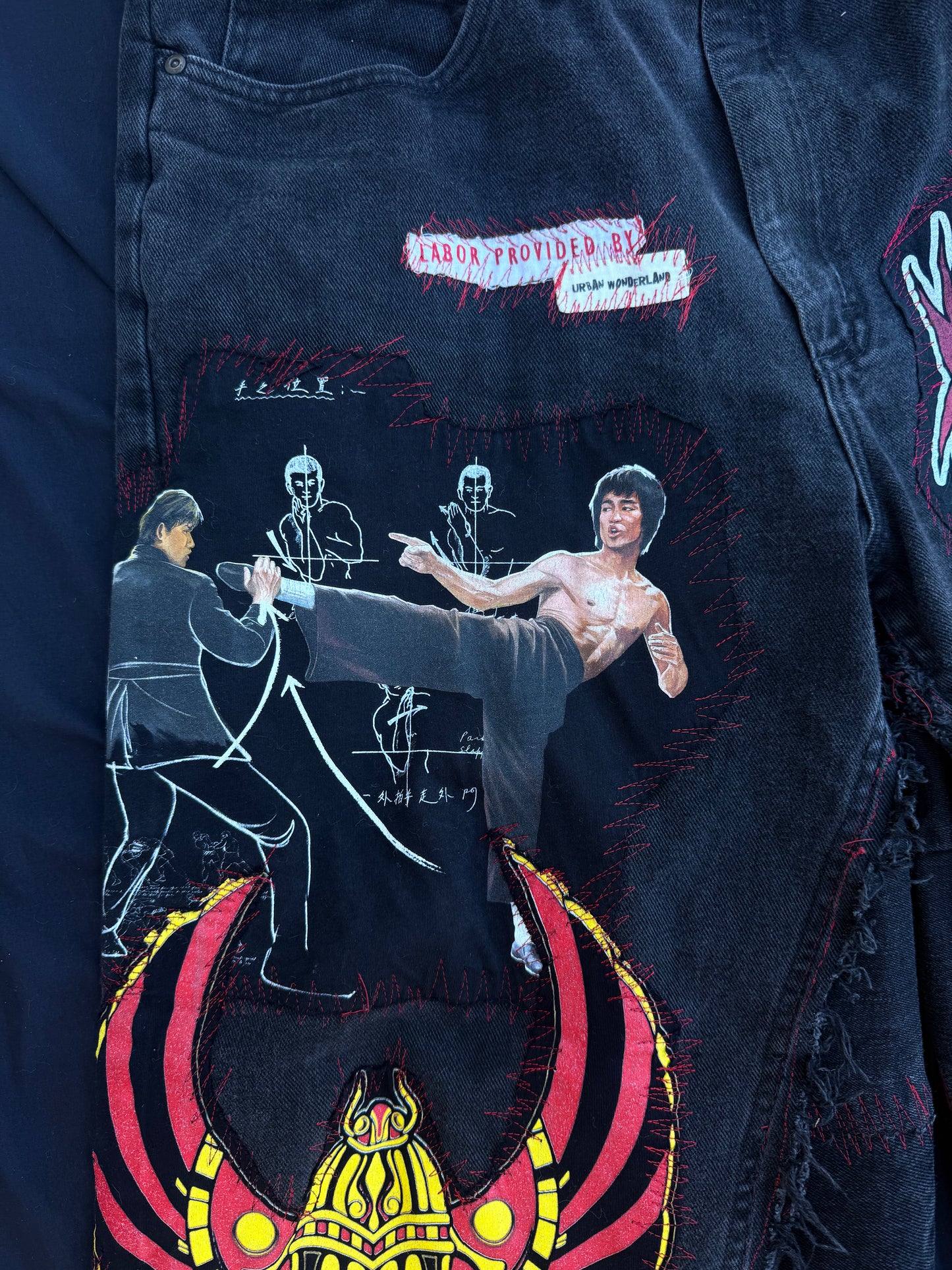Naruto thug punk pants