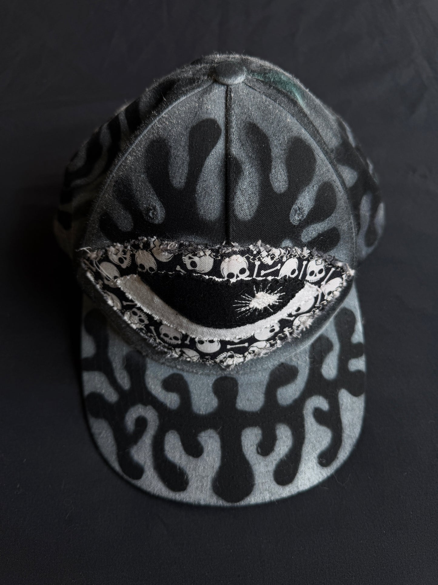 Upcycled Eyeball Shape Hat
