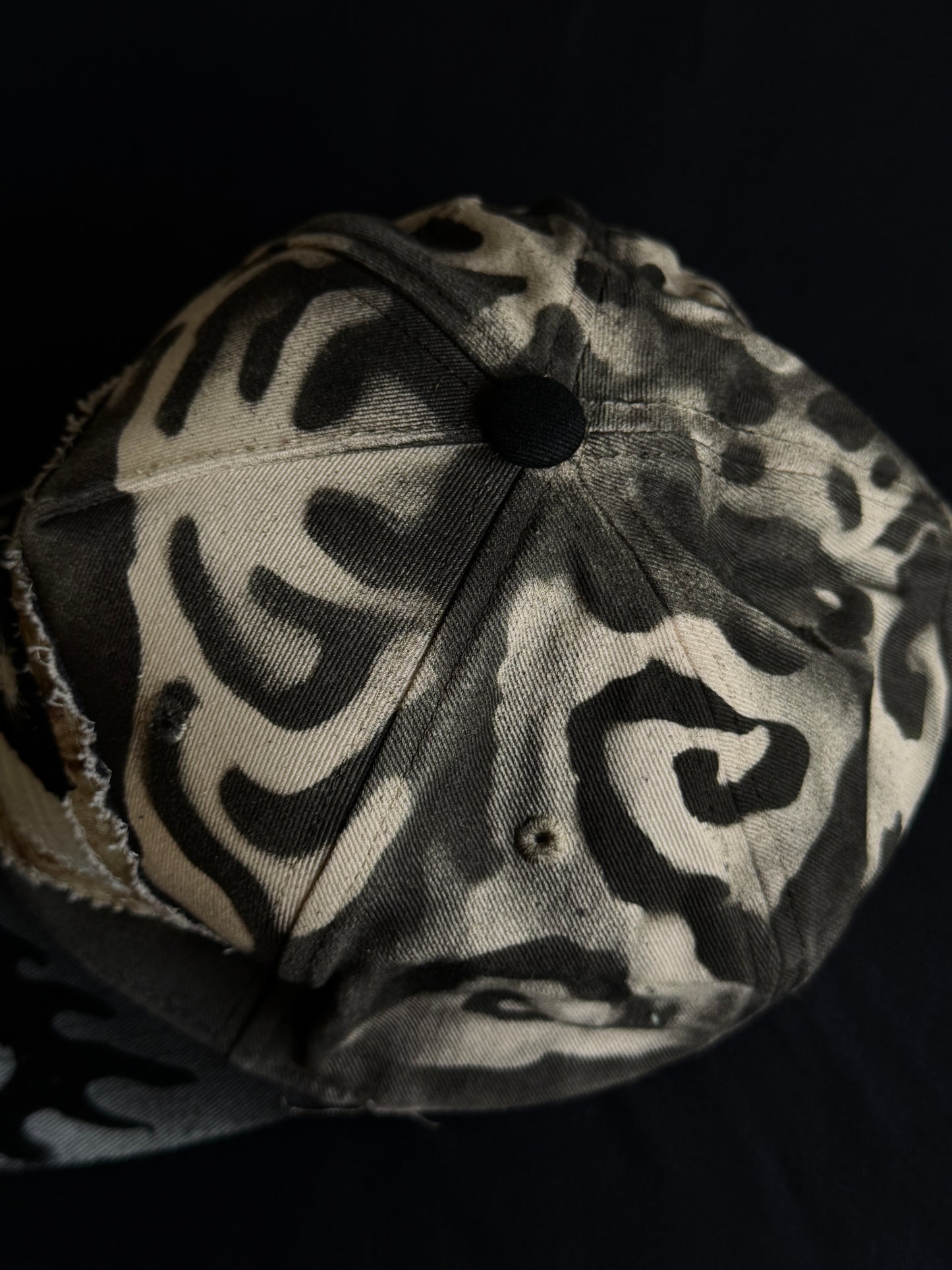 Upcycled Eyeball Shape Hat