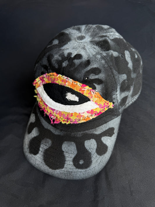 Upcycled Eyeball Shape Hat
