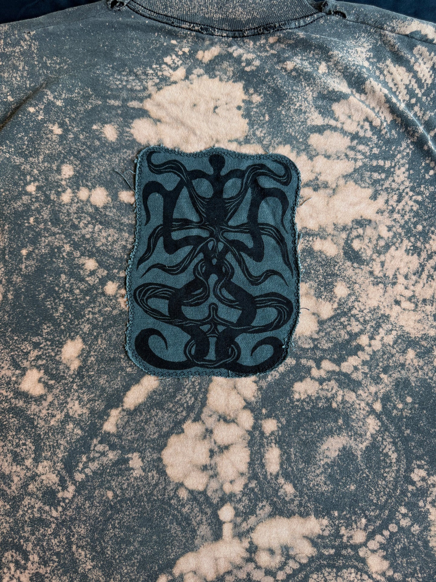 ONI bleach dyed t-shirt