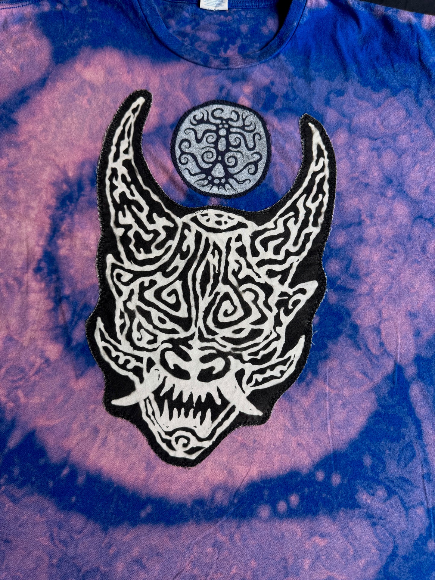 ONI bleach dyed t-shirt